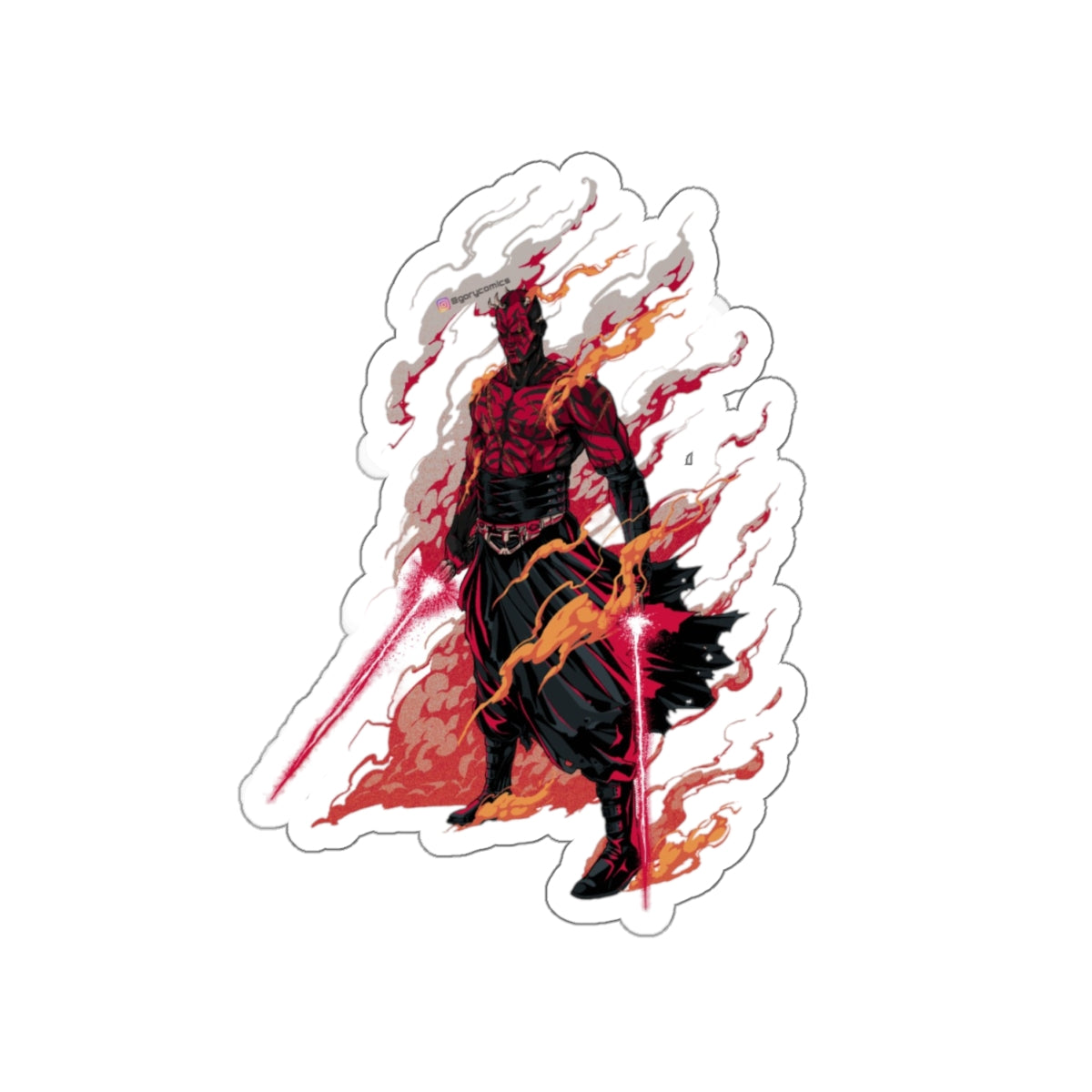 The Forsaken One Sticker