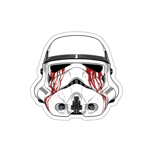 Wounded Trooper Sticker