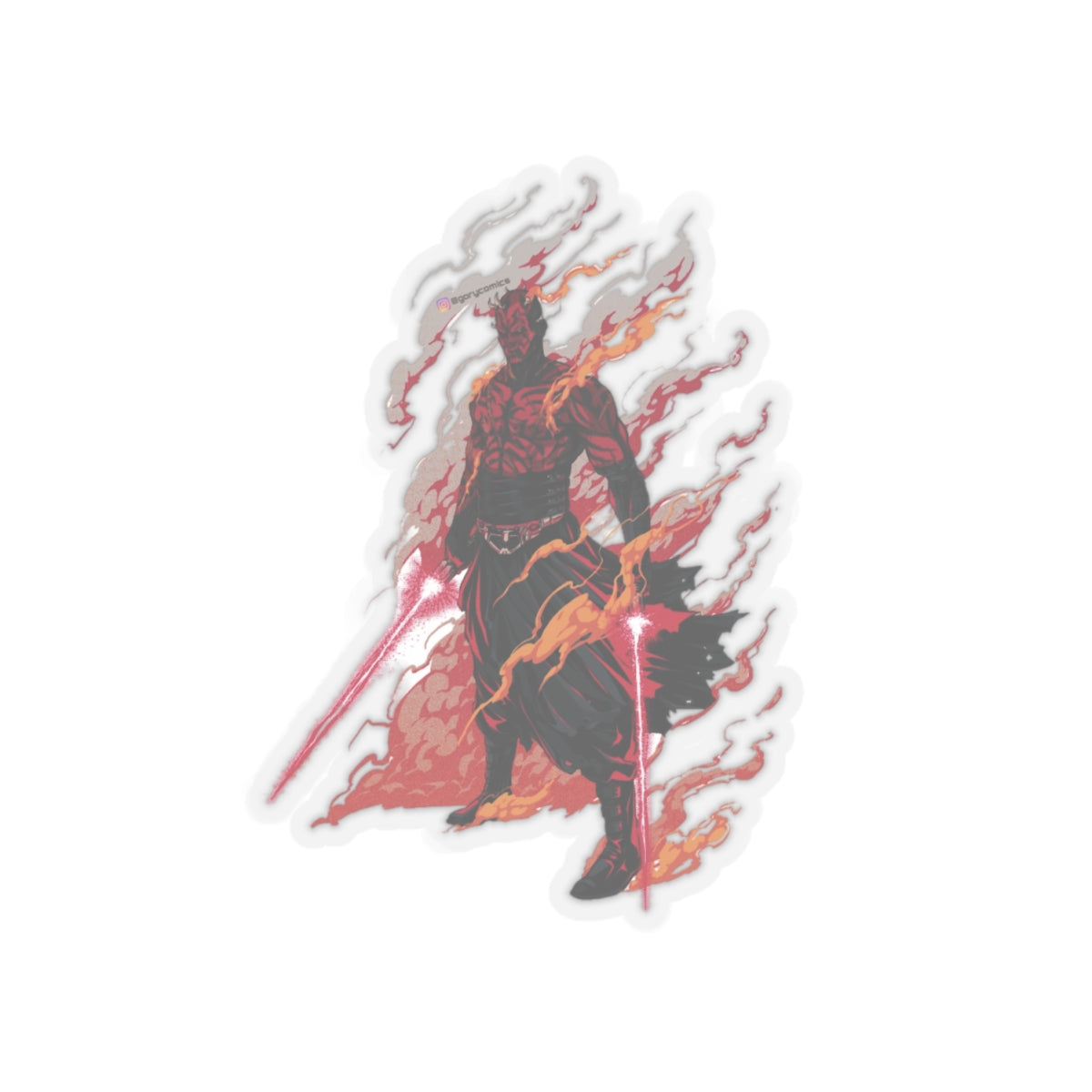 The Forsaken One Sticker